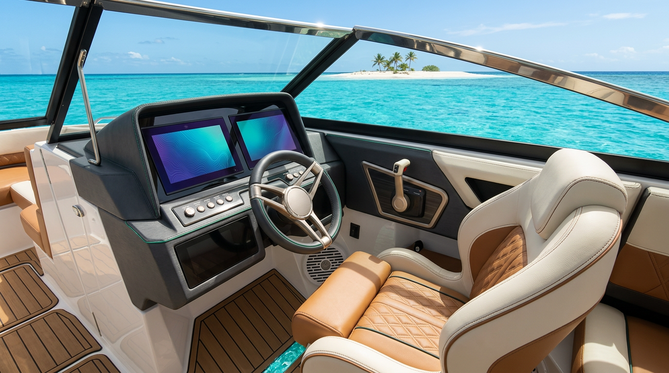 Inboard IO Bowrider Amazing Photo by www.BOWRIDER-BOATS.com — Inboard IO Bowrider Boats. Images Created by www.Bowrider-Boats.com