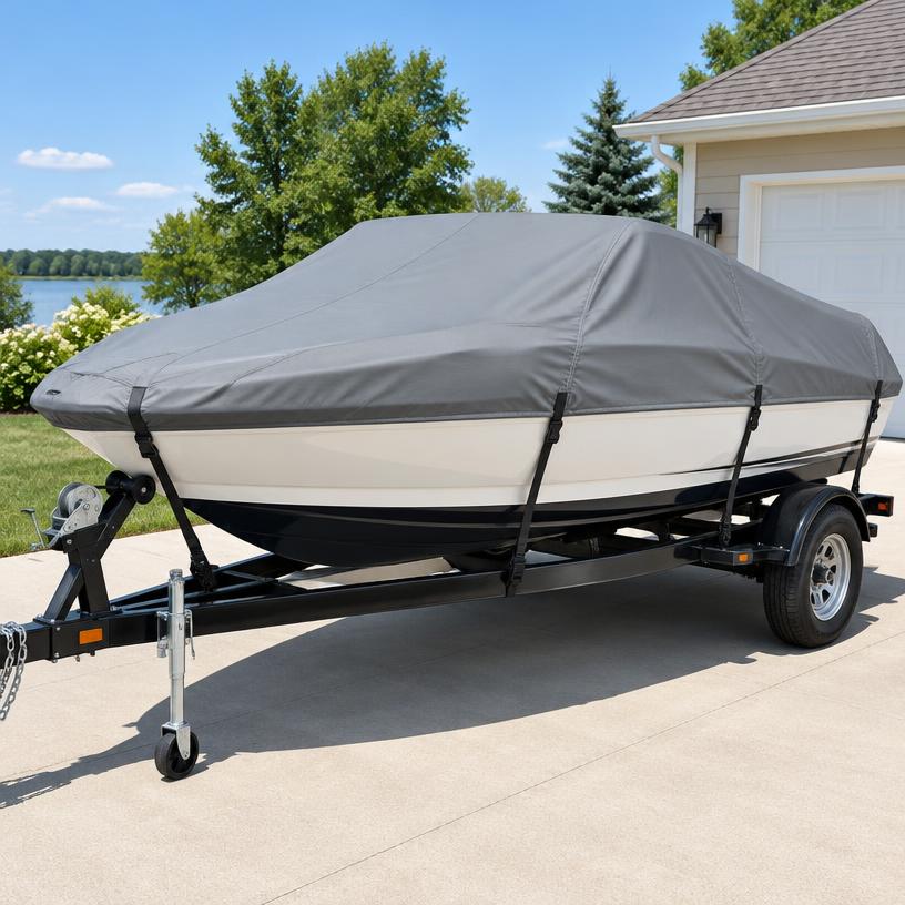 Trailerable Bowrider Amazing Photo by www.BOWRIDER-BOATS.com — Trailerable Bowrider Boat Cover, illustrative boating accessory photo, not an exact listing. Images Created by www.Bowrider-Boats.com