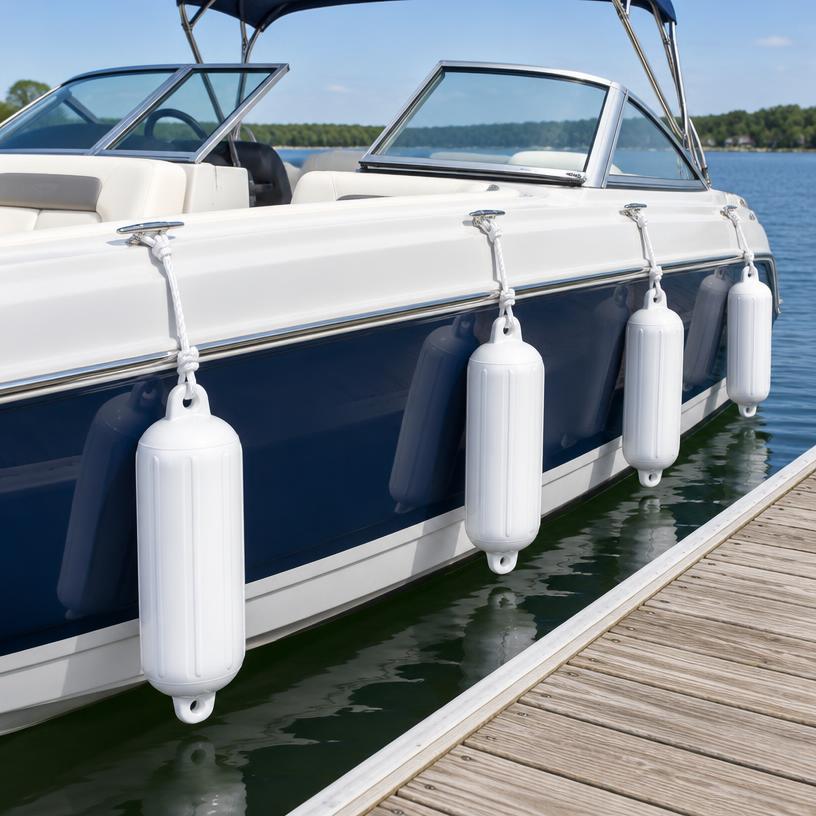 Bowrider Boat Amazing Photo by www.BOWRIDER-BOATS.com — Boat Fenders 4-Pack, illustrative boating accessory photo, not an exact listing. Images Created by www.Bowrider-Boats.com