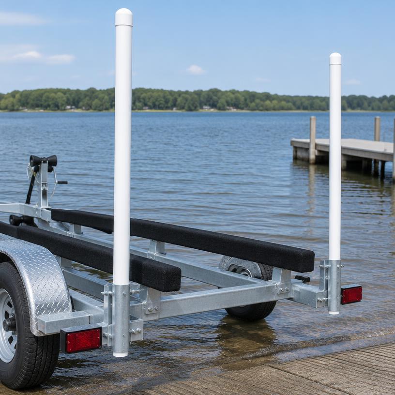 Bowrider Boat Amazing Photo by www.BOWRIDER-BOATS.com — Trailer Guide Poles Pair, illustrative boating accessory photo, not an exact listing. Images Created by www.Bowrider-Boats.com