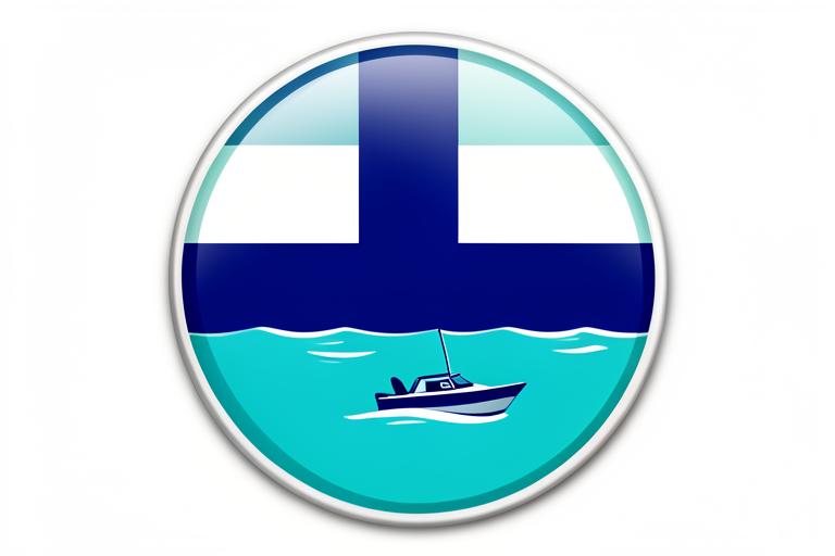Finland Bowrider Amazing Photo by www.BOWRIDER-BOATS.com — Finland bowrider boat manufacturing emblem. Images Created by www.Bowrider-Boats.com