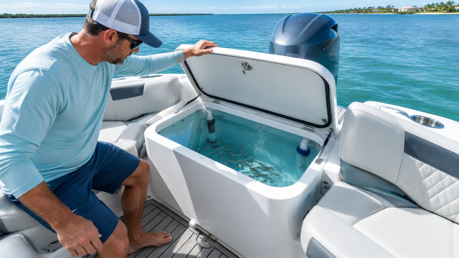 Bowrider Boat Amazing Photo by www.BOWRIDER-BOATS.com — Bowrider Boats for Fishing — Add a stable bait board without damaging the boat. Images Created by www.Bowrider-Boats.com