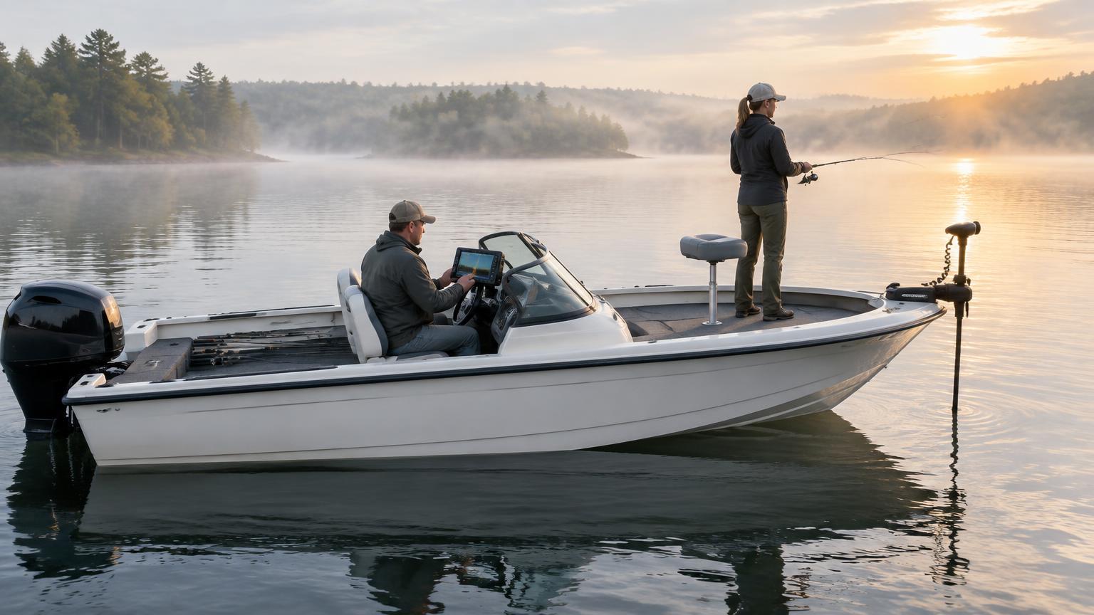 Bowrider Boats for Fishing — Bowrider Amazing Photo by www.BOWRIDER-BOATS.com — Bowrider Boats for Fishing — Bowrider models that adapt well to fishing. Images Created by www.Bowrider-Boats.com