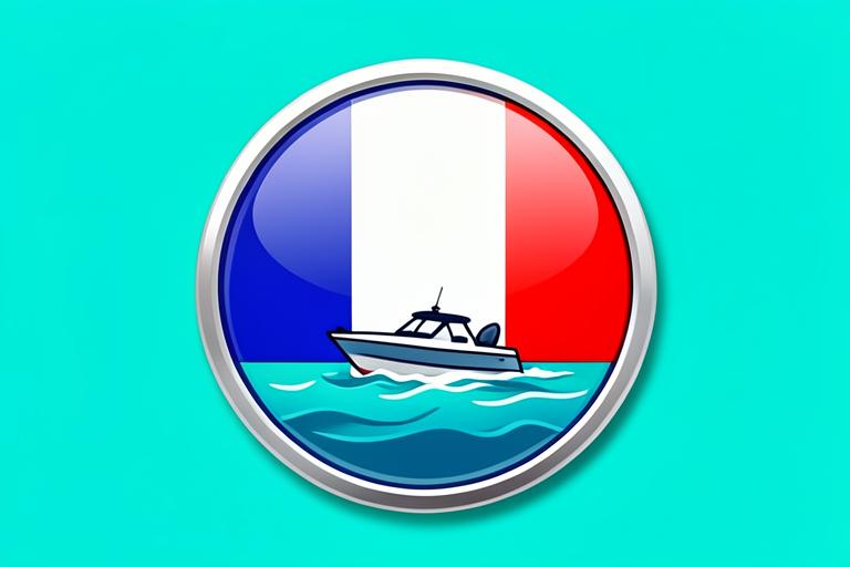 France Bowrider Amazing Photo by www.BOWRIDER-BOATS.com — France bowrider boat manufacturing emblem. Images Created by www.Bowrider-Boats.com