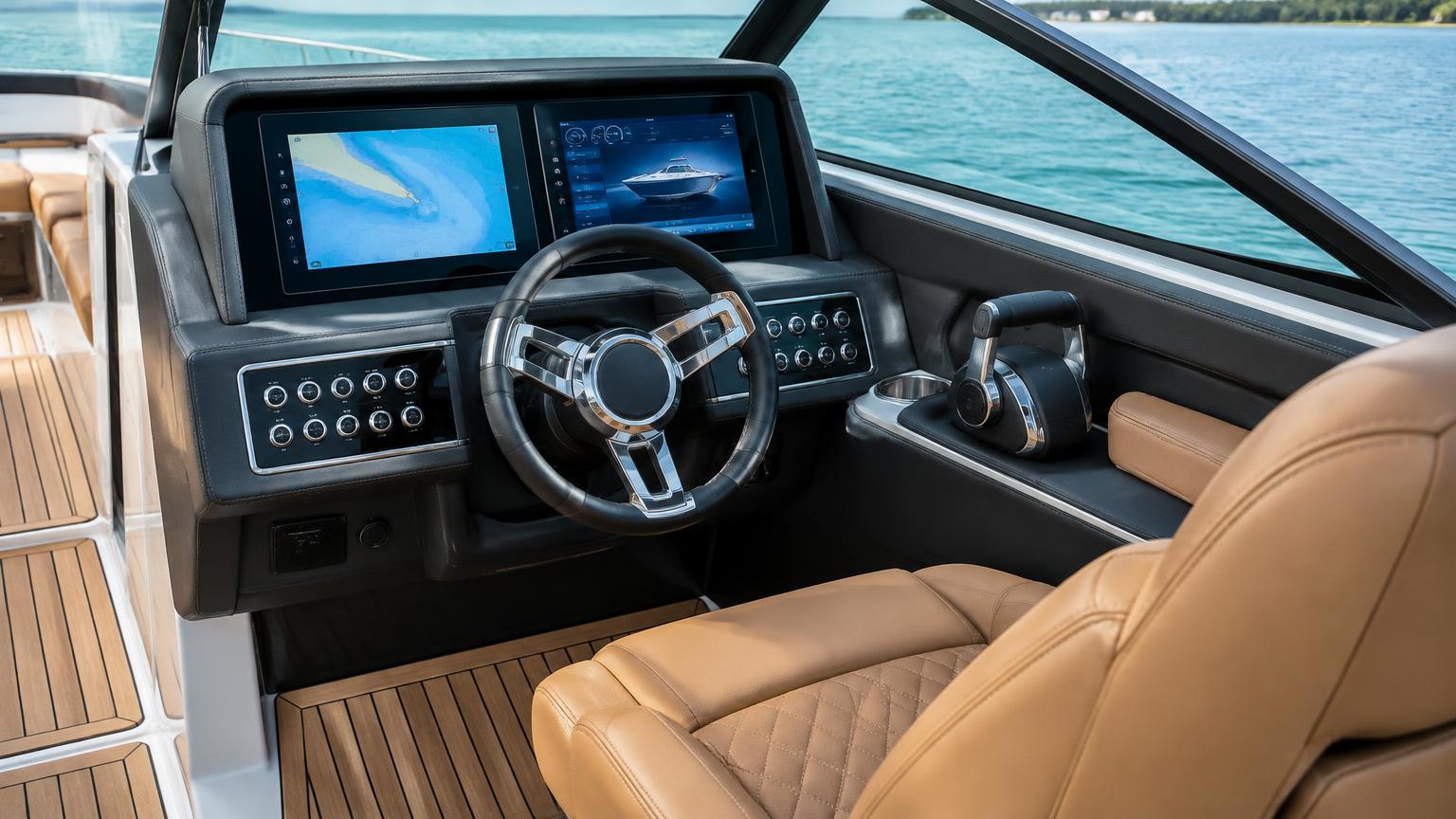 Formosa Marine Tomahawk 660 Bowrider Amazing Photo by www.BOWRIDER-BOATS.com — Formosa Marine Tomahawk 660 bowrider boat, on the water, 21.6 ft aluminium hull with outboard propulsion. Images Created by www.Bowrider-Boats.com