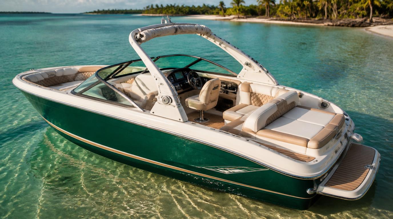Sirocco Sirocco 550 Bowrider Amazing Photo by www.BOWRIDER-BOATS.com — Sirocco Sirocco 550 Bowrider bowrider boat, on the water, 18.0 ft aluminium hull with outboard propulsion. Images Created by www.Bowrider-Boats.com