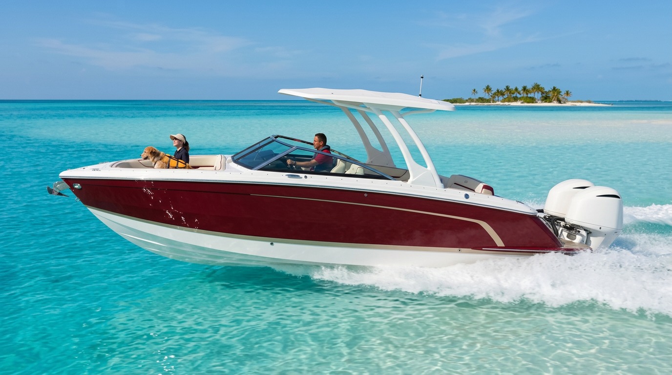 Outboard vs Stern Drive Resale Value Bowrider Amazing Photo by www.BOWRIDER-BOATS.com — Outboard vs Stern Drive Resale Value. Images Created by www.Bowrider-Boats.com