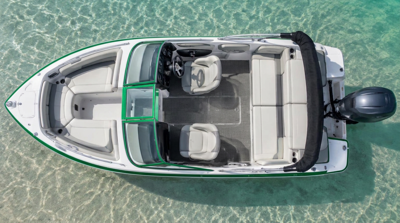 Razerline Boats Razerline 5.5 Bowrider Amazing Photo by www.BOWRIDER-BOATS.com — Razerline Boats Razerline 5.5 Bowrider bowrider boat, on the water, 18.0 ft aluminium hull with outboard propulsion. Images Created by www.Bowrider-Boats.com