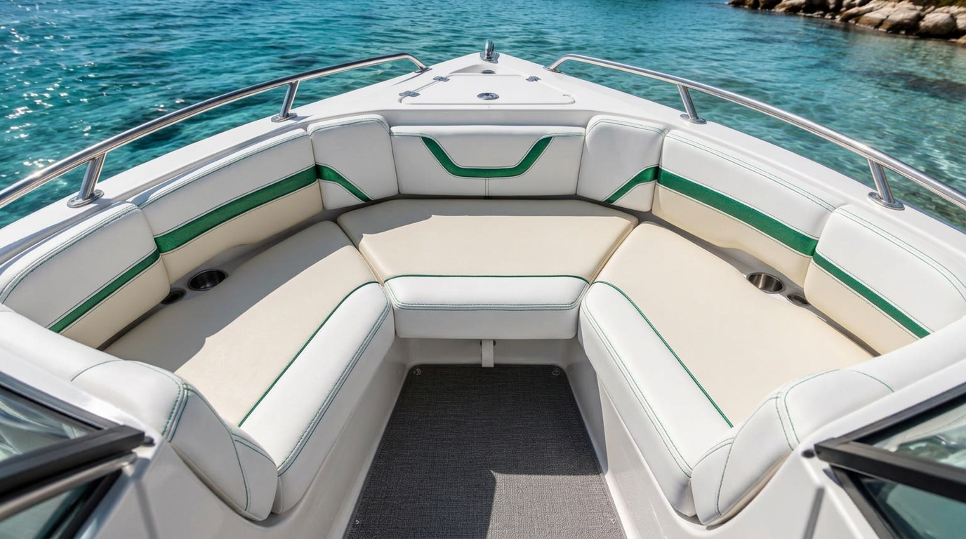 Razerline Boats Bowrider Amazing Photo by www.BOWRIDER-BOATS.com — Razerline Boats bowrider boat on clear blue water. Images Created by www.Bowrider-Boats.com
