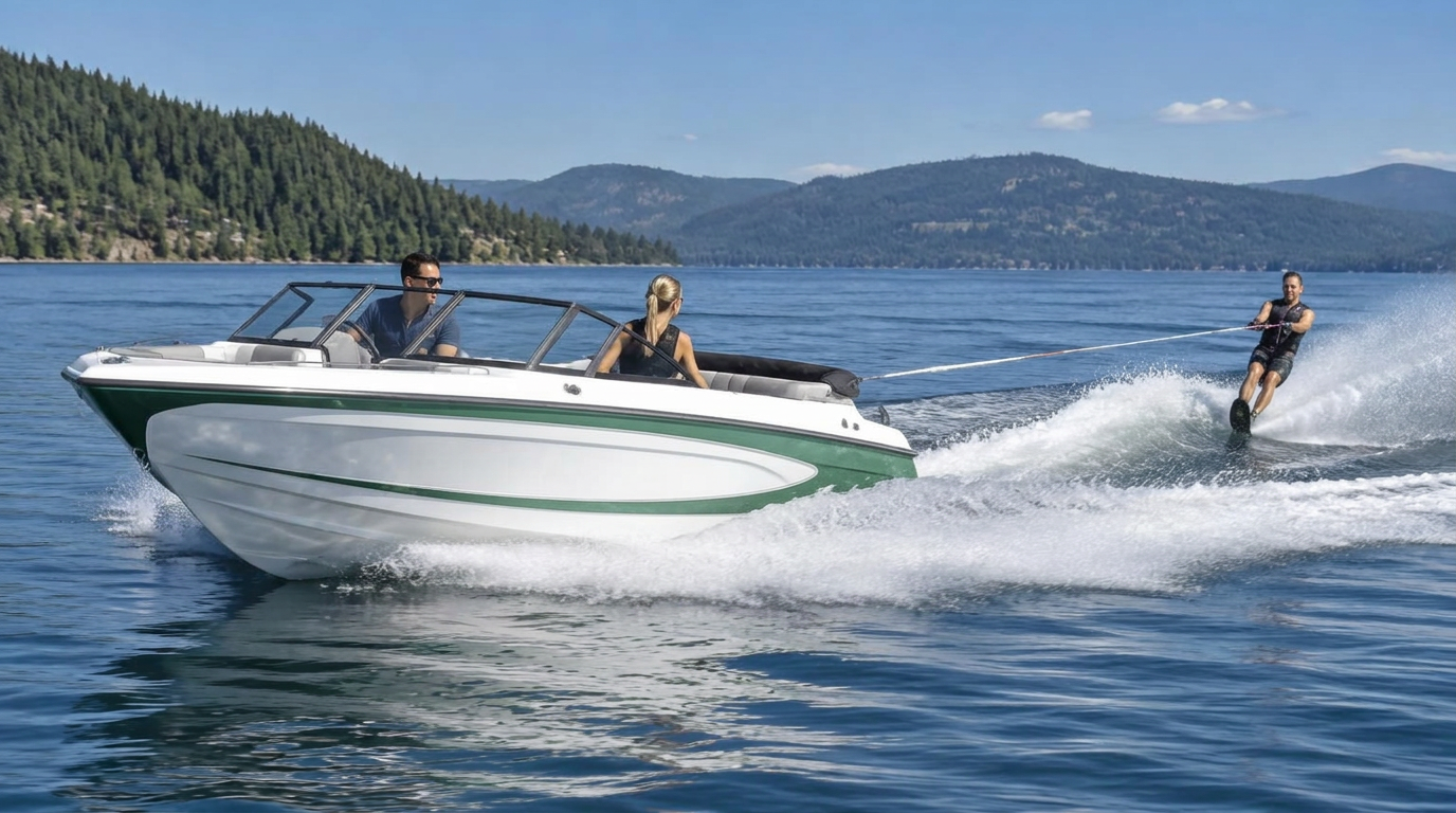 Fibreglass Bowrider Amazing Photo by www.BOWRIDER-BOATS.com — Fibreglass Bowrider Boats. Images Created by www.Bowrider-Boats.com