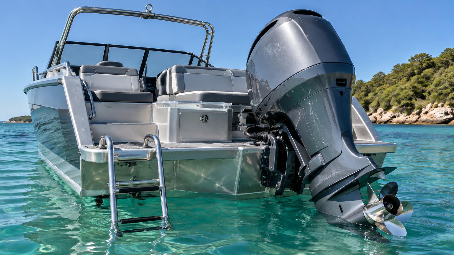 Maxum Bowrider Amazing Photo by www.BOWRIDER-BOATS.com — Maxum bowrider boat on clear blue water. Images Created by www.Bowrider-Boats.com