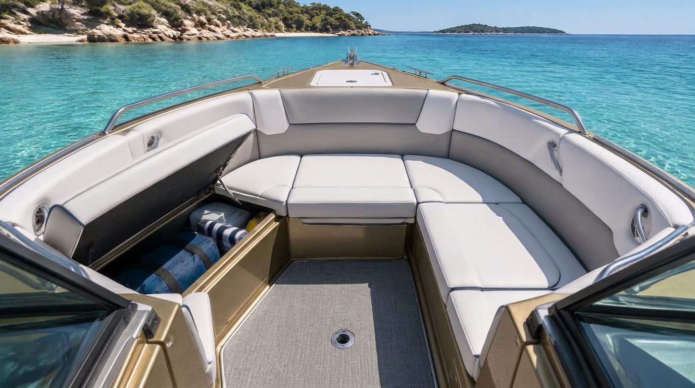 Tahoe Boats T18 Bowrider Amazing Photo by www.BOWRIDER-BOATS.com — Tahoe Boats T18 bowrider boat, on the water, 18.0 ft fibreglass hull with outboard propulsion. Images Created by www.Bowrider-Boats.com