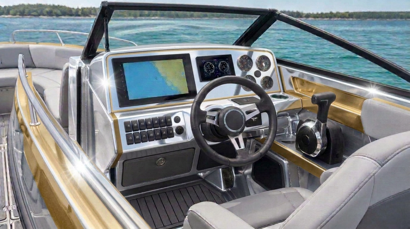 Surtees Boats Surtees 650 Bowrider Amazing Photo by www.BOWRIDER-BOATS.com — Surtees Boats Surtees 650 bowrider boat, on the water, 21.3 ft aluminium hull with outboard propulsion. Images Created by www.Bowrider-Boats.com